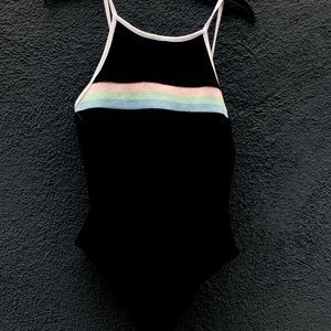 Forever 21 Stripe Bodysuit